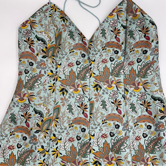 Alice + Olivia NWT RARE Tayla Jacquard Paisley Mini Lantern Dress Women’s 14 - Picture 7 of 16